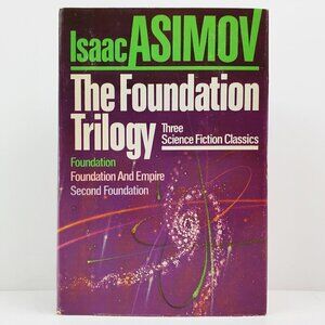 Isaac Asimov Foundation Trilogy Book Misprint BCE 1982 HCDJ Sci-Fi Classics